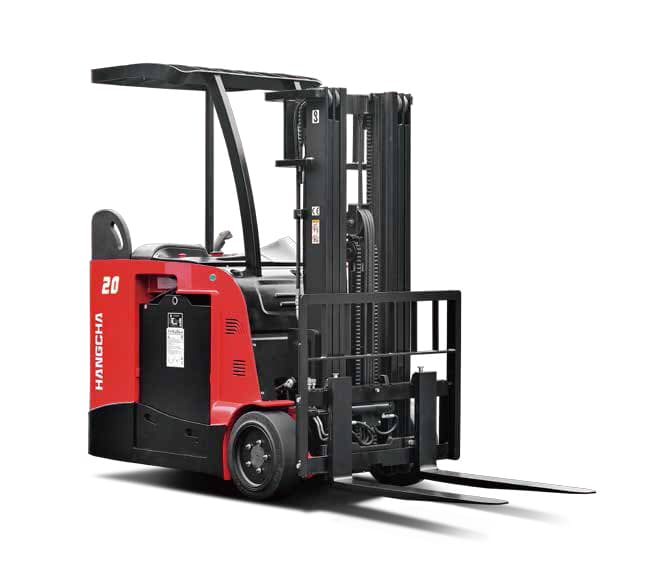 A Series 3-Wheel Stand-up Counterbalanced Lift Truck